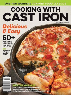cover image of Cooking With Cast Iron - Delicious & Easy